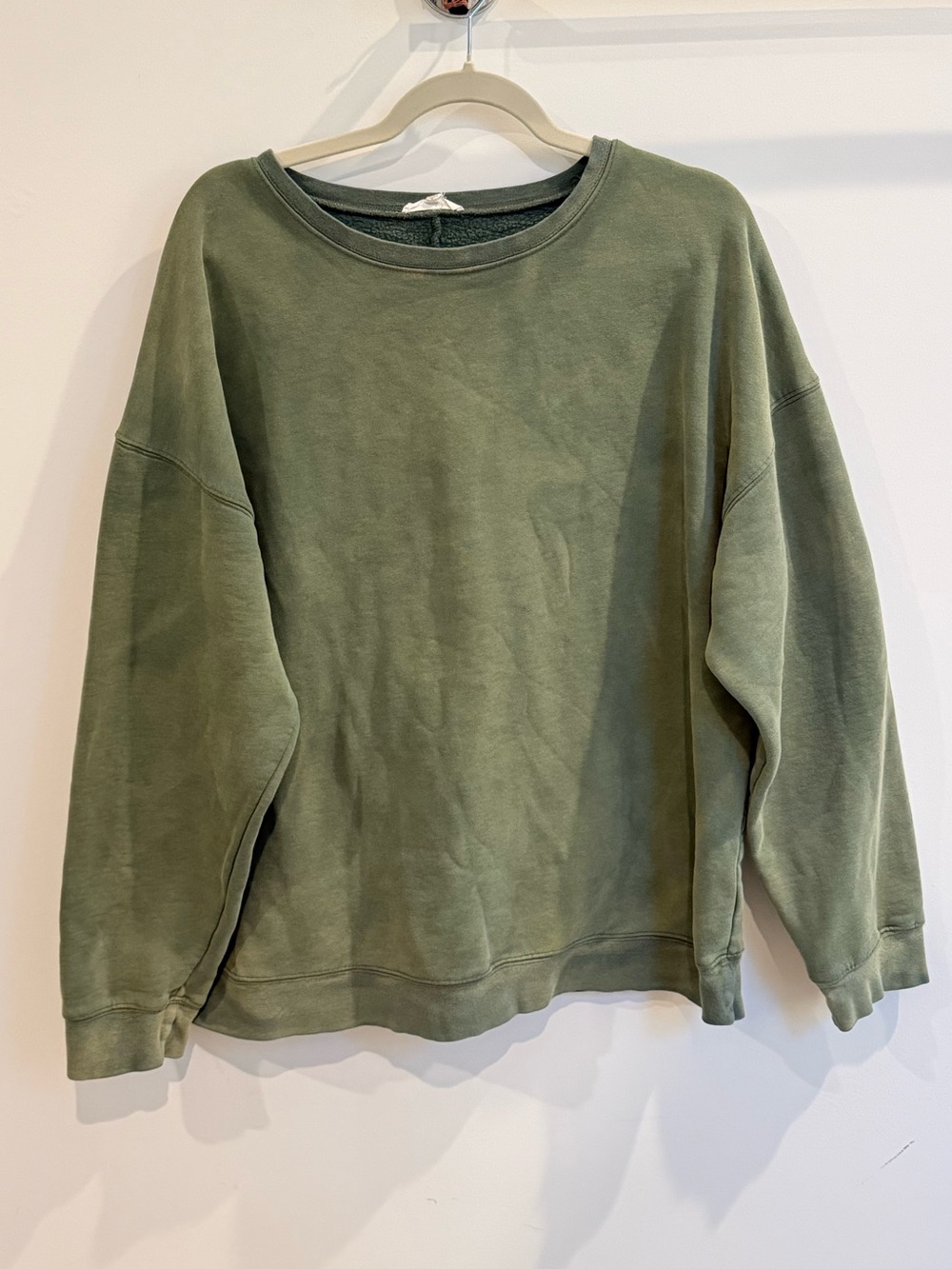 easel Olive Crewneck Sweatshirt